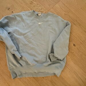 Nike womens Blue Sweater